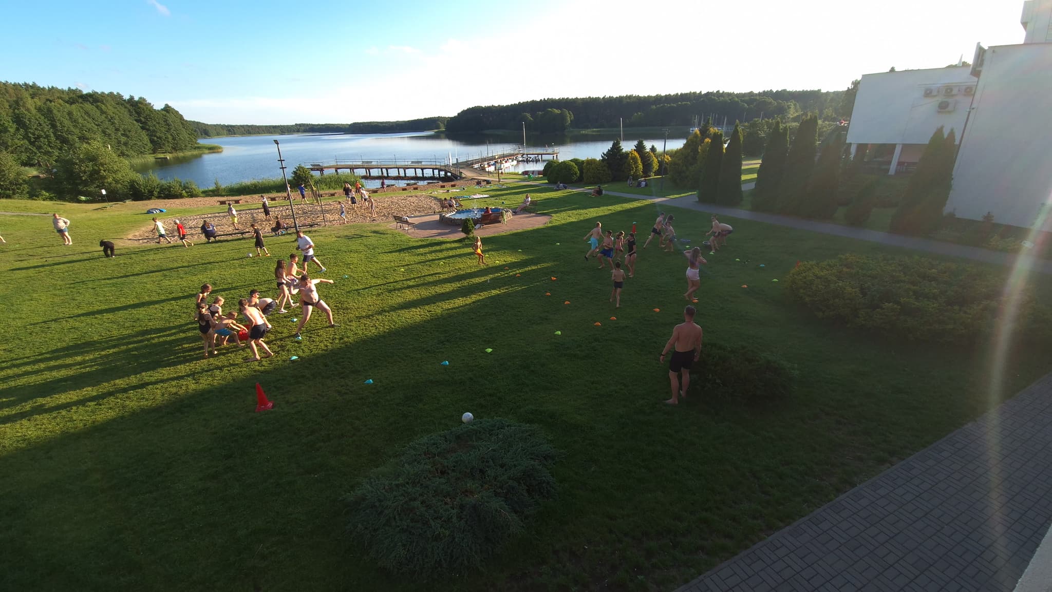 Wieczorne zajęcia integracyjne